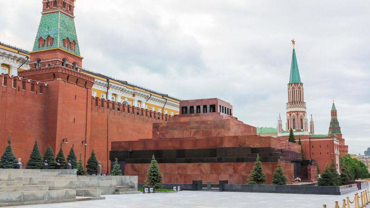 Muž se v Moskvě pokusil zapálit Leninovo mauzoleum